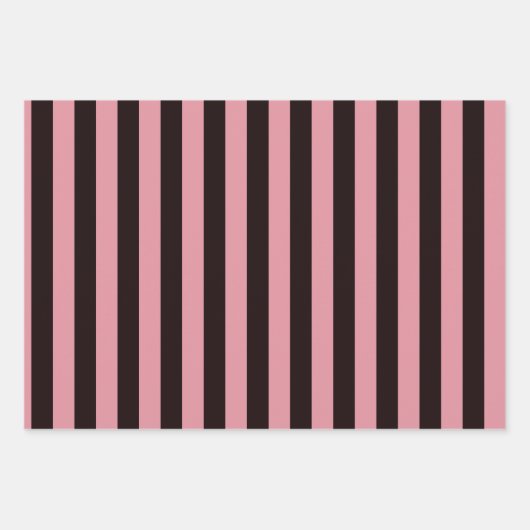 Kleurrijke moderne preppy tropische roze palm inpakpapier vel (Voorkant 2)