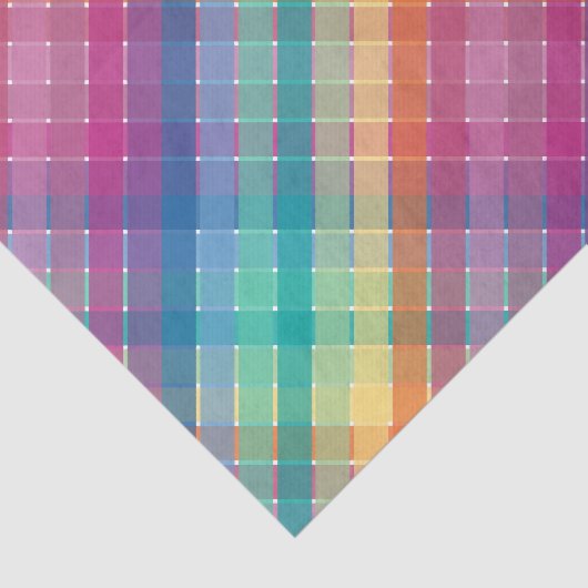 Kleurrijke moderne regenboogstrips tissuepapier (Detail)