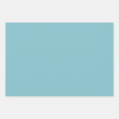 Kleurrijke Moderne Sinaasappel Beige Hemelsblauw E Inpakpapier Vel (Voorkant 3)