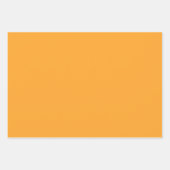 Kleurrijke Moderne Sinaasappel Beige Hemelsblauw E Inpakpapier Vel (Voorkant)