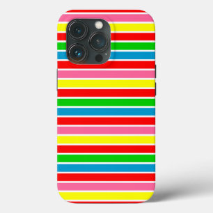 Kleurrijke Moderne Strepen IPhone 13 Pro Hoesje