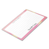 Kleurrijke Moderne Trendy Gradiënt Van de balie va Notitieblok (Schuin)