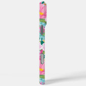 Kleurrijke Moderne Tuin Met Monogram Case-Mate iPhone Case (Achterkant / Rechts)