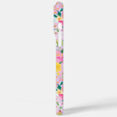 Kleurrijke Moderne Tuin Met Monogram Case-Mate iPhone Case (Achterkant / Links)