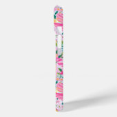 Kleurrijke Moderne Tuin Met Monogram Case-Mate iPhone Case (Achterkant / Links)