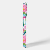 Kleurrijke Moderne Tuin Met Monogram Case-Mate iPhone Case (Achterkant / Rechts)