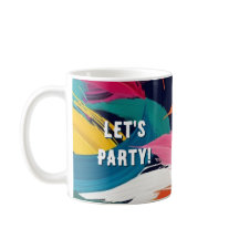 Kleurrijke Moderne Verfeffect Verjaardag Custom