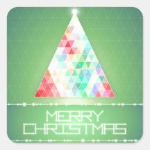 Kleurrijke moderne vrolijke kerst