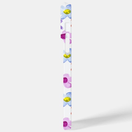 Kleurrijke moderne Waterverf, gepersonaliseerd Case-Mate iPhone Case (Achterkant / Links)