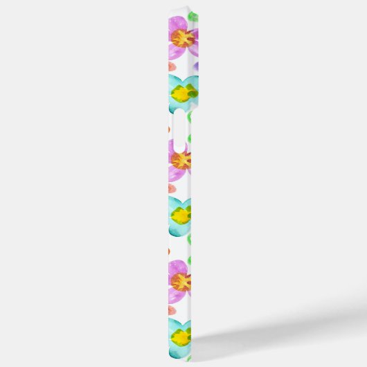 Kleurrijke moderne Waterverf, gepersonaliseerd Case-Mate iPhone Case (Achterkant / Rechts)