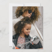 Kleurrijke modernere Moederdag Foto Kaart (Achterkant)