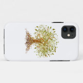 Kleurrijke modernistische boom 13 Case-Mate iPhone case (Achterkant (horizontaal))