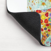 Kleurrijke moeder en Baby Giraffes Muismat (Hoek)