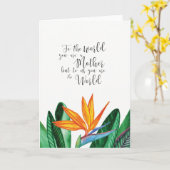 kleurrijke moederdag kaart van Ozias (Gele Bloem)
