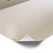 Kleurrijke Moederdag Mama Boeket + aangepaste opti Perfect Poster (Hoek)