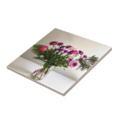 Kleurrijke Moederdag Mama Boeket + aangepaste opti Tegeltje (Zijkant)