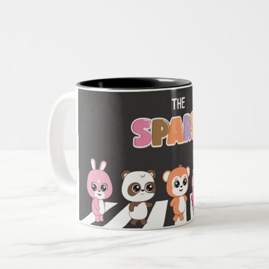 kleurrijke Mok (Voorkant links)