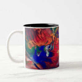 Kleurrijke Mok Hippie Tie Dye Groovy Coffee Mok