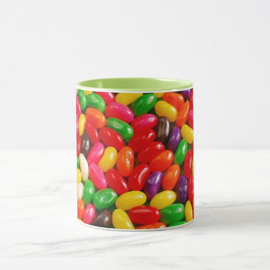 Kleurrijke mok van jellyboon (Midden)