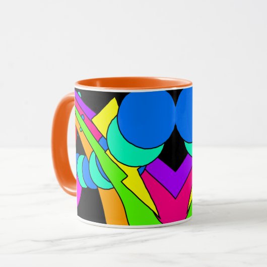 Kleurrijke Mokken 2 (Voorkant links)