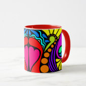 Kleurrijke Mokken 3 (Voorkant rechts)