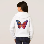 , kleurrijke Monarch Butterfly (Achterkant volledig)