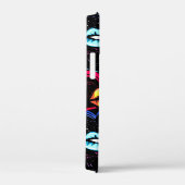 kleurrijke mond en hart Case-Mate iPhone case (Achterkant / Rechts)