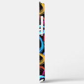 kleurrijke mond en hart Case-Mate iPhone case (Achterkant / Links)