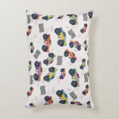 Kleurrijke Monster Trucks Racing Patroon Accent Kussen (Voorkant(Verticaal))