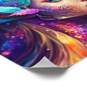 Kleurrijke mooie Fairy Poster (Hoek)