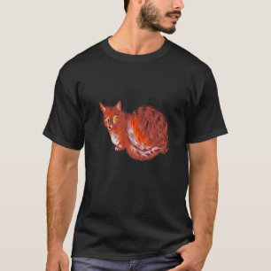 Kleurrijke Mop Cat Regenboog Kitten  Kat T-shirt