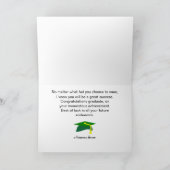 Kleurrijke Mortarboard Petten Afstuderen Card Kaart (Binnen)