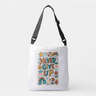 Kleurrijke Motivatie Canvas tas