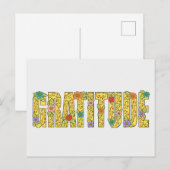 Kleurrijke Motivatie Dankbaarheid Bevestiging Beda Briefkaart (Voorkant / Achterkant)