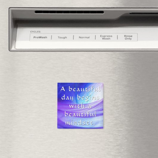 Kleurrijke Motivatie en inspirerende woorden Magne Magneet (Insitu (Vaatwasser))