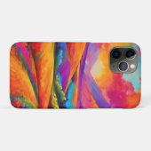 Kleurrijke Mountain Sunset Landschap Schilderij Case-Mate iPhone Case (Achterkant (horizontaal))
