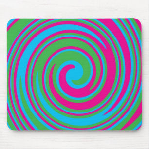 Kleurrijke mousepad voor wielwielontwerp muismat
