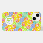 Kleurrijke Mozaïek Iphone 14 Hoesje (Achterkant (horizontaal))