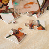 Kleurrijke Mozaïek Kunst Legpuzzel (Zijkant)