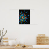 Kleurrijke Mozaïek Schildering Posters van Edelste (Keuken)