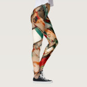 Kleurrijke mozaïekkunst leggings (Rechts)