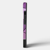 Kleurrijke mozaïektegels met Monogram! Case-Mate iPhone Case (Achterkant / Links)