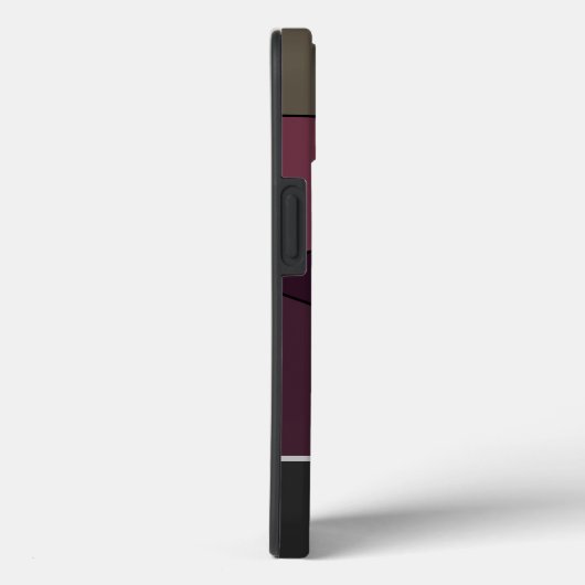 Kleurrijke mozaïektegels met Monogram! Case-Mate iPhone Case (Achterkant / Rechts)