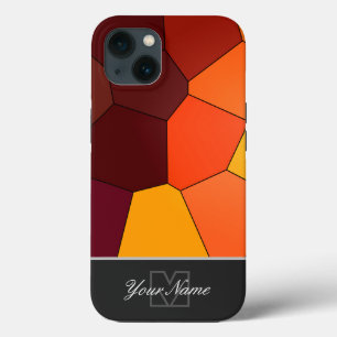 Kleurrijke mozaïektegels met Monogram! Case-Mate iPhone Case