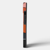 Kleurrijke mozaïektegels met Monogram! Hoesje-Mate Case-Mate iPhone Case (Achterkant / Links)