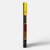 Kleurrijke mozaïekzonnepanelen met Monogram! Hoesj Case-Mate iPhone Case (Achterkant / Rechts)