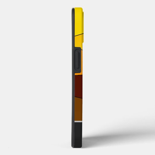 Kleurrijke mozaïekzonnepanelen met Monogram! Hoesj Case-Mate iPhone Case (Achterkant / Rechts)