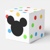 Kleurrijke Muis Kids Verjaardagsfeestje Bedankdoosjes (Achterkant)