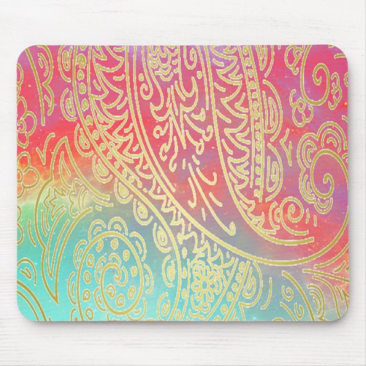 Kleurrijke muiskussens muismat (Voorkant)