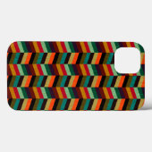 Kleurrijke multi-gekleurde visgraatstijl patroon Case-Mate iPhone case (Achterkant (horizontaal))